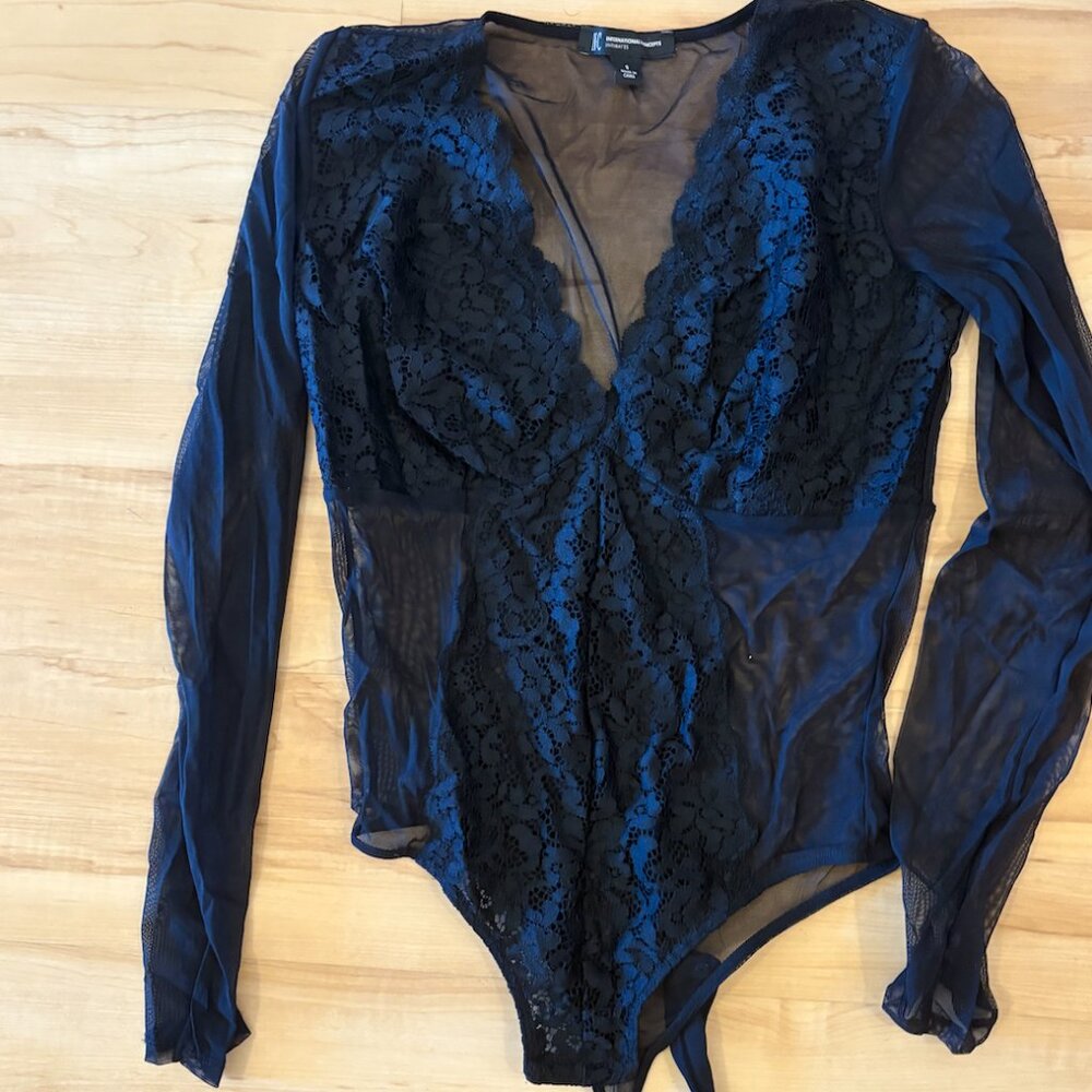 INC International Concepts Bodysuit Lace